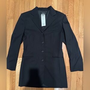 NWOT Vintage Michael Kors for Bergdorf Goodman’s Classic Longline Black Blazer